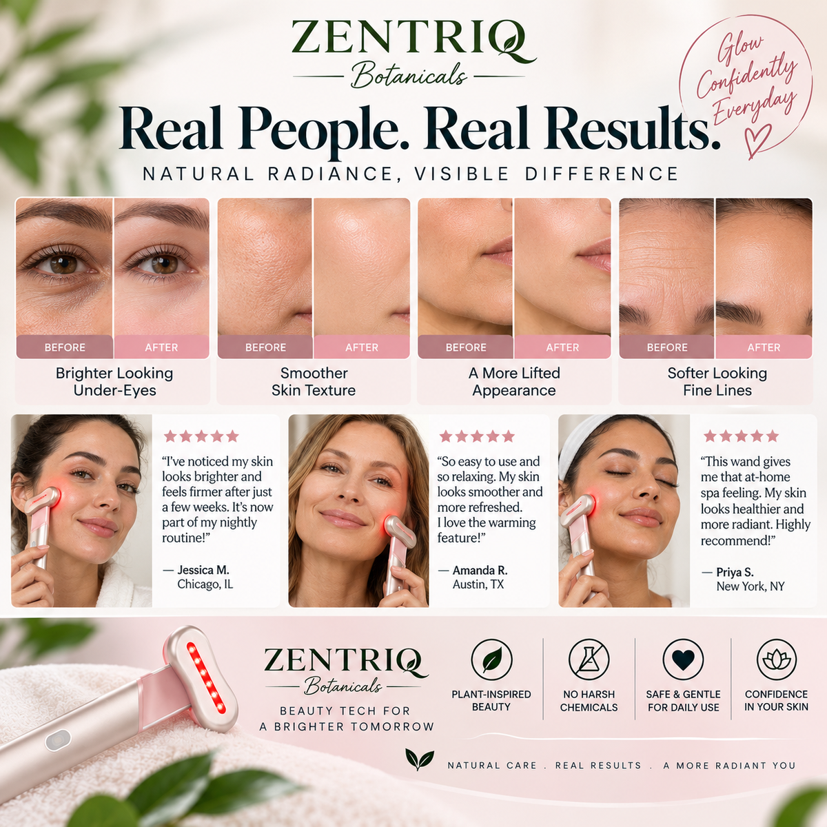 Zentriq™ Radiance Sculpt 4-in-1 Facial Wand